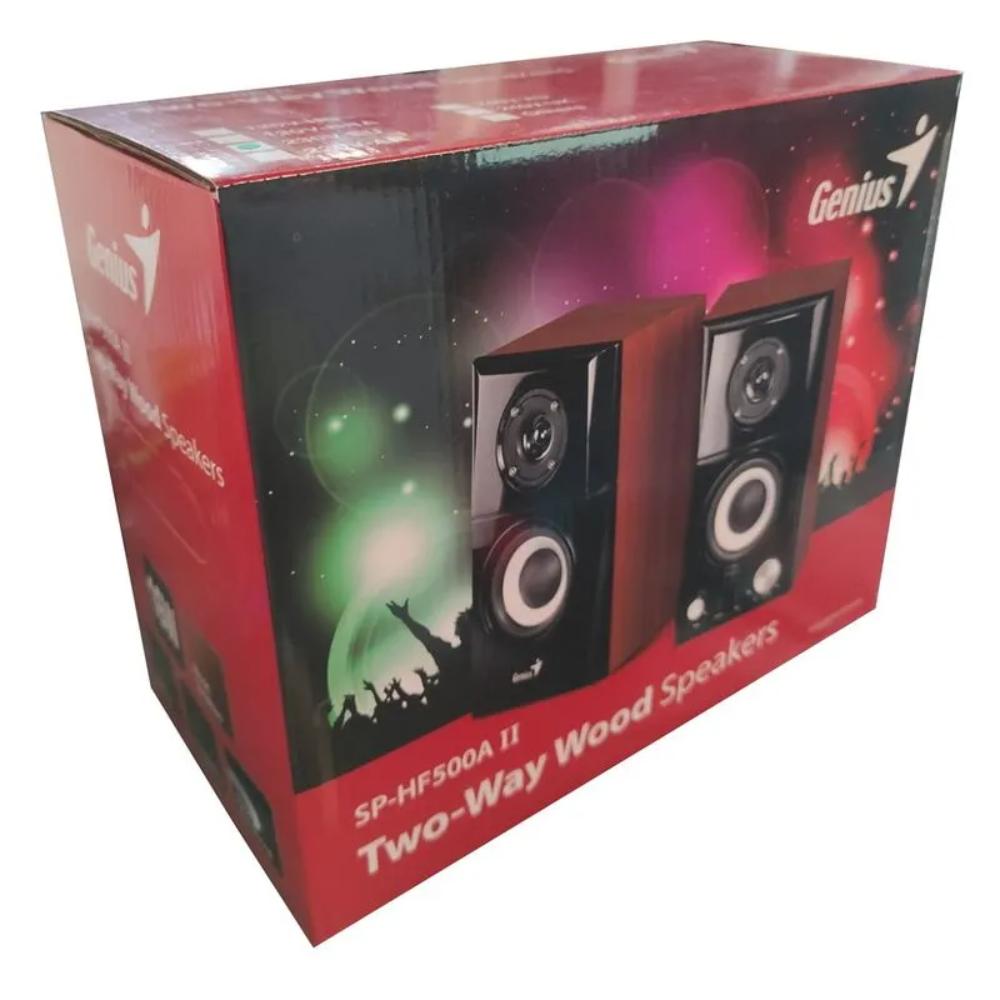 Parlante Genius SP-HF500A II Two-Way Wood Potencia: 16 Watts