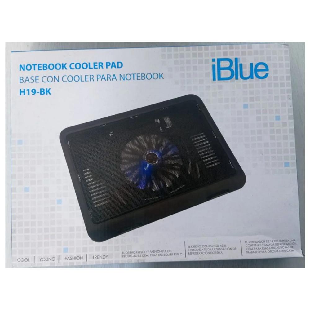 Cooler Iblue H19-BK Notebook 14'-15' USB BLACK