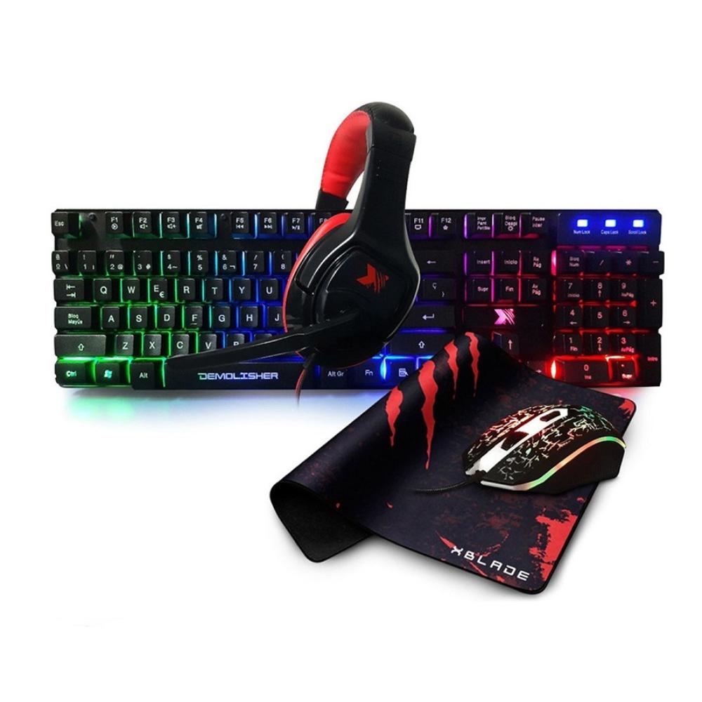 Combo Gaming Xblade 4 En 1 Demolisher GXB-KMHP370