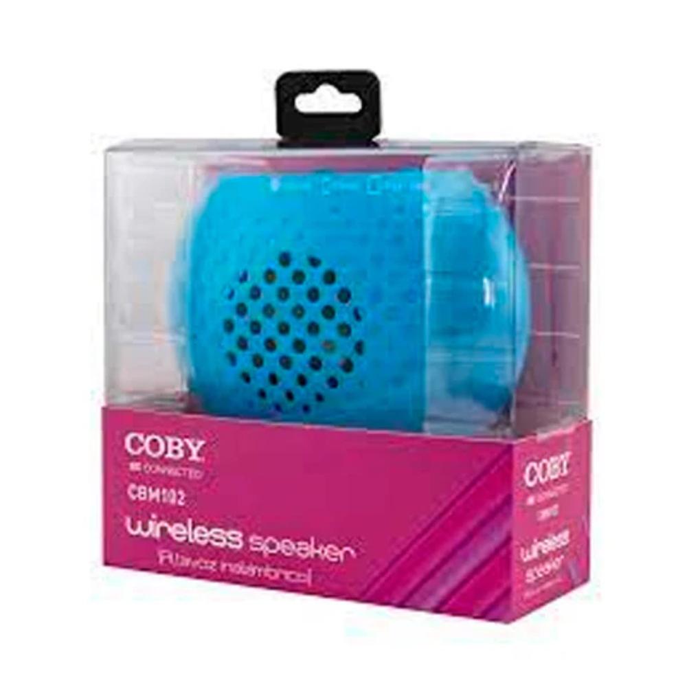 Coby Parlante Bluetooth CBM102 Coby Con Micrófono Azul