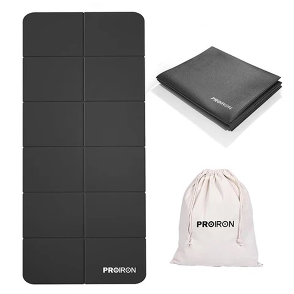Mat Plegable de PVC de 2mm Negro PRO-DZ07-01