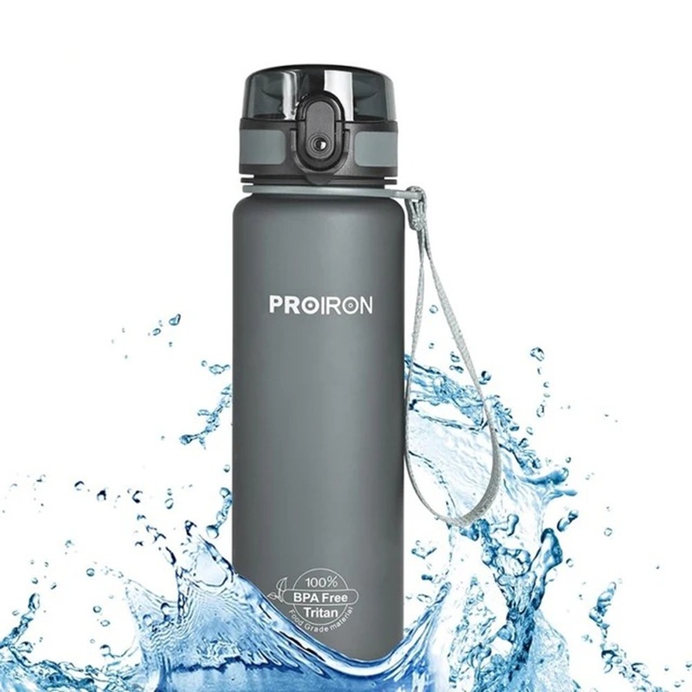 Tomatodo Libre de BPA de 1 Litro PROIRON Rojo PRO-YDSH01-6