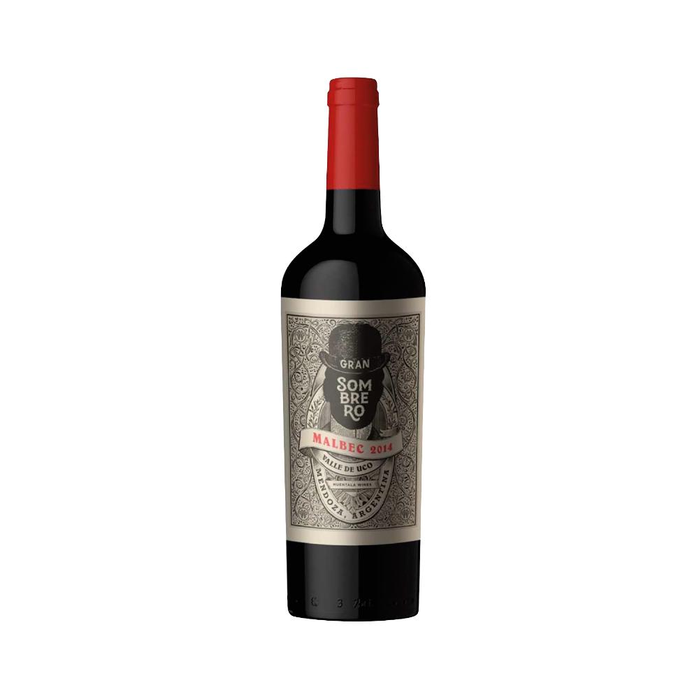 Vino Argentino Gran Sombrero Malbec X 750 Ml