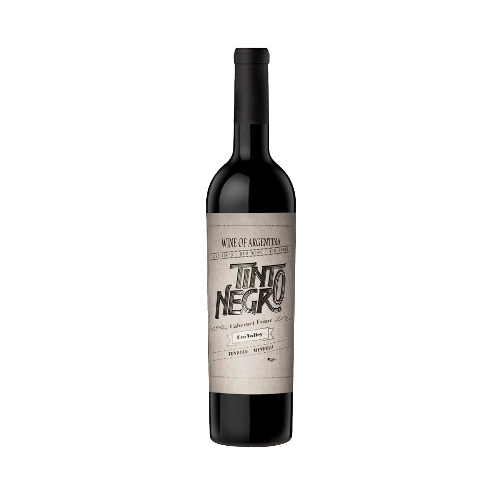 Vino Argentino Tinto Negro Valle De Uco Cabernet Franc X 750