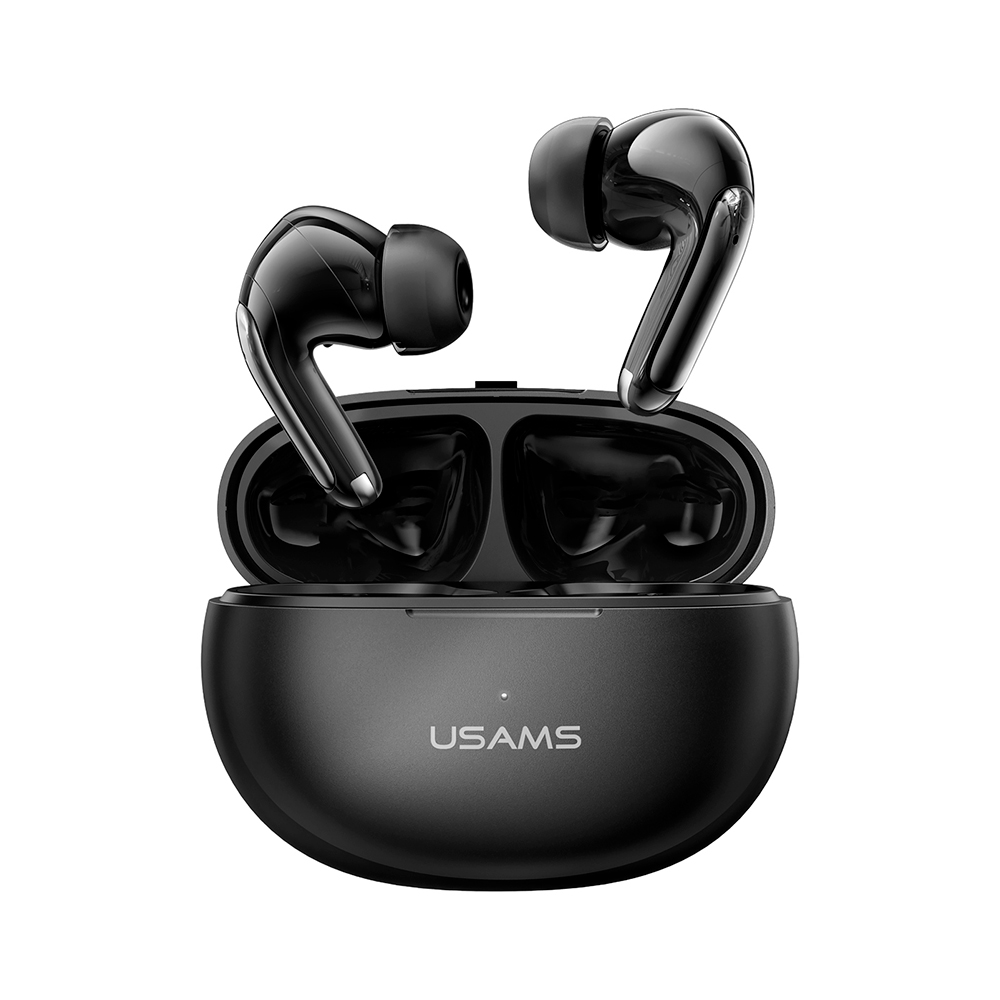 Audífonos auriculares inalámbricos USAMS BT5.3 Negro XD18 6958444907956