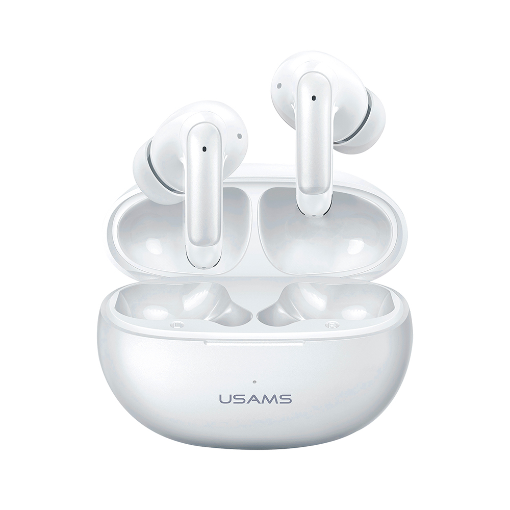 Audífonos auriculares inalámbricos USAMS BT5.3 Blanco XD18 6958444907963