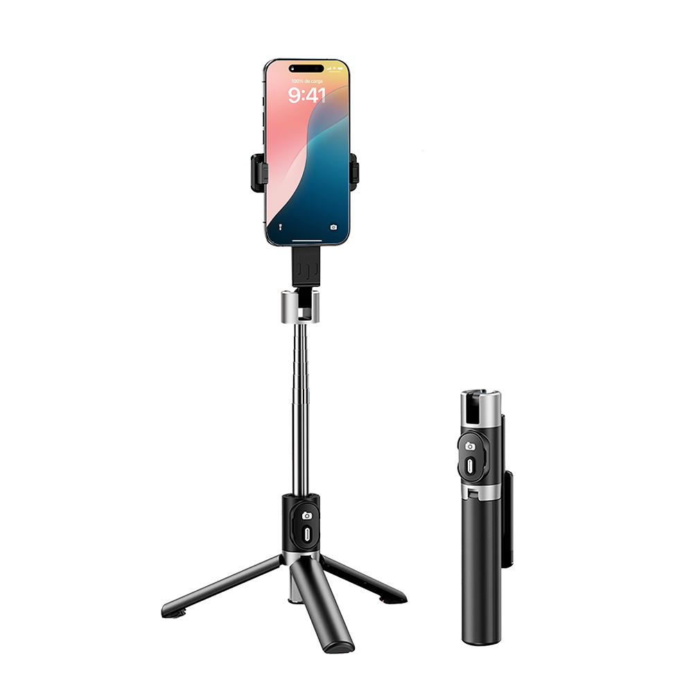 Palo Selfie Stick con Tripode USAMS control remoto BT 110cm 6958444993027