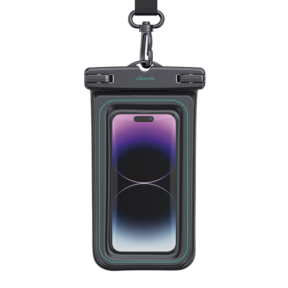 Bolsa protectora celular Waterproof 6.7" con marco Negro 6958444905723