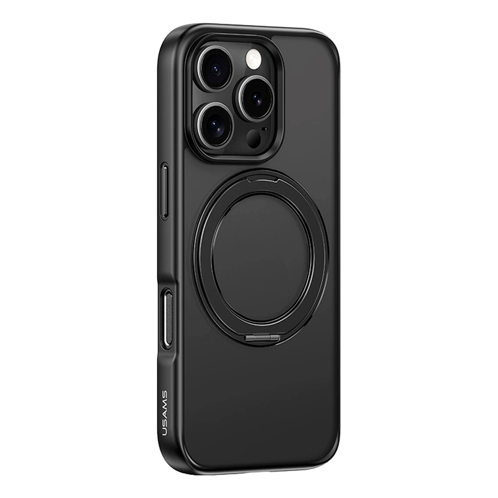 Case Magsafe+soporte rotable para iPhone 16 Pro 6.3?Negro 6958444992419